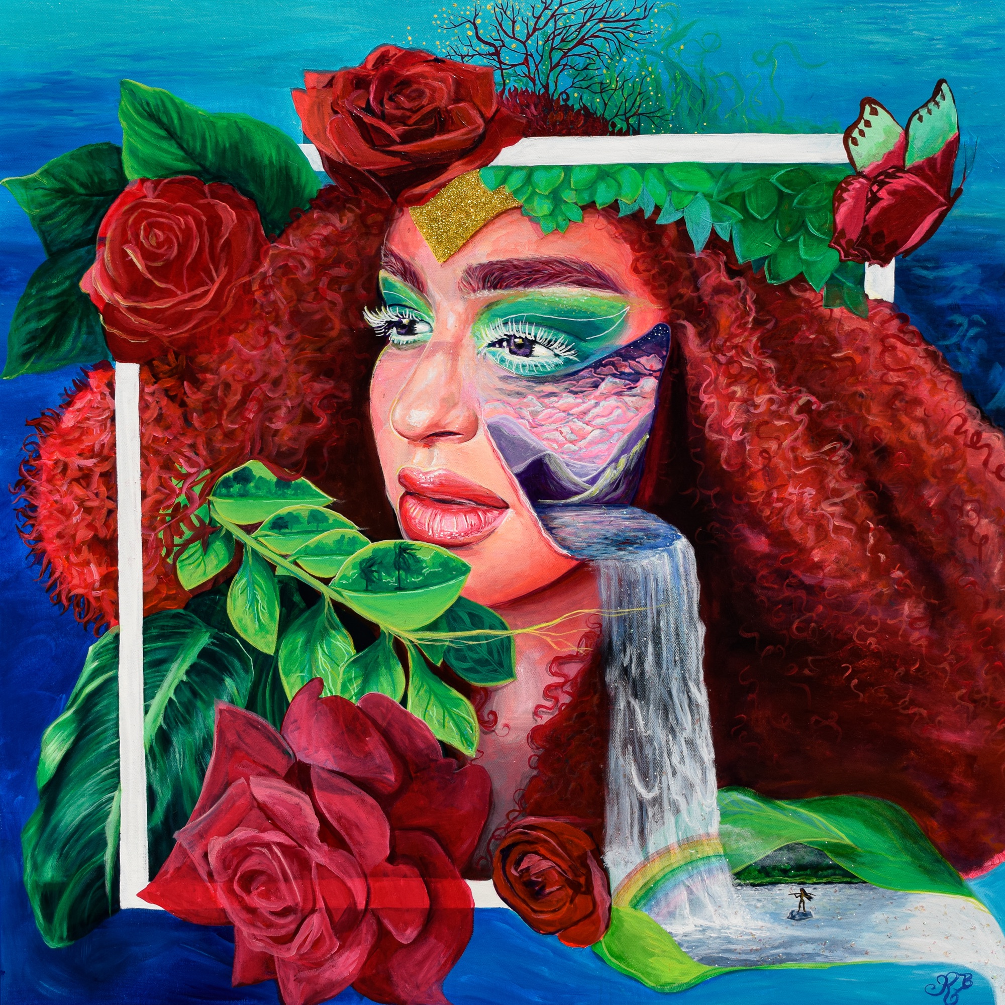 Custom painting commission sample 9