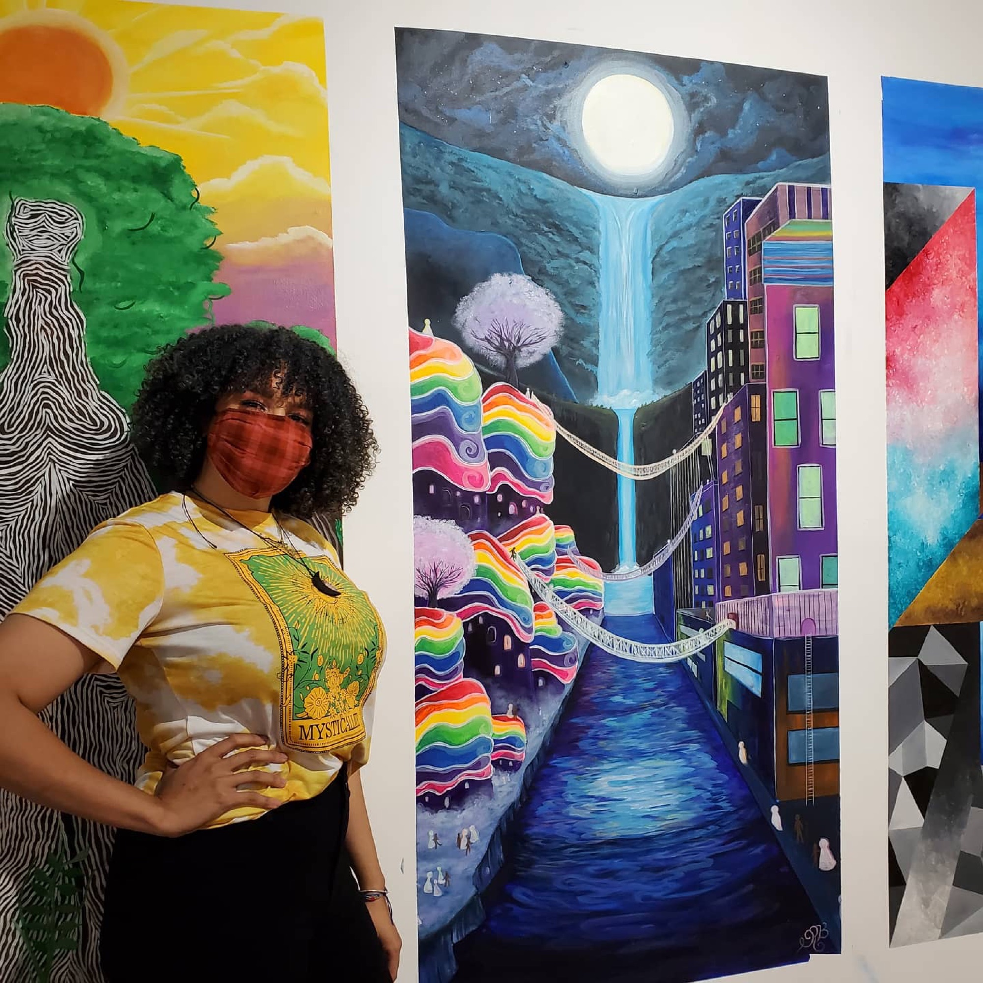 Mural work by Reinilda Blair, sample 7
